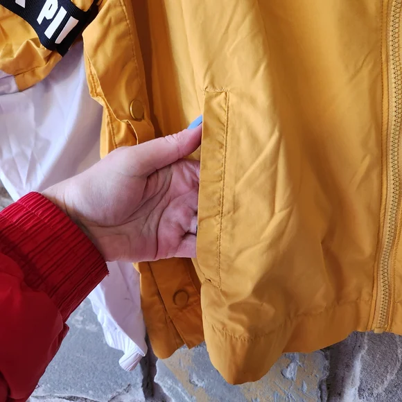 PINK Victoria's Secret Yellow Hooded Jacket - Picture 3 of 8